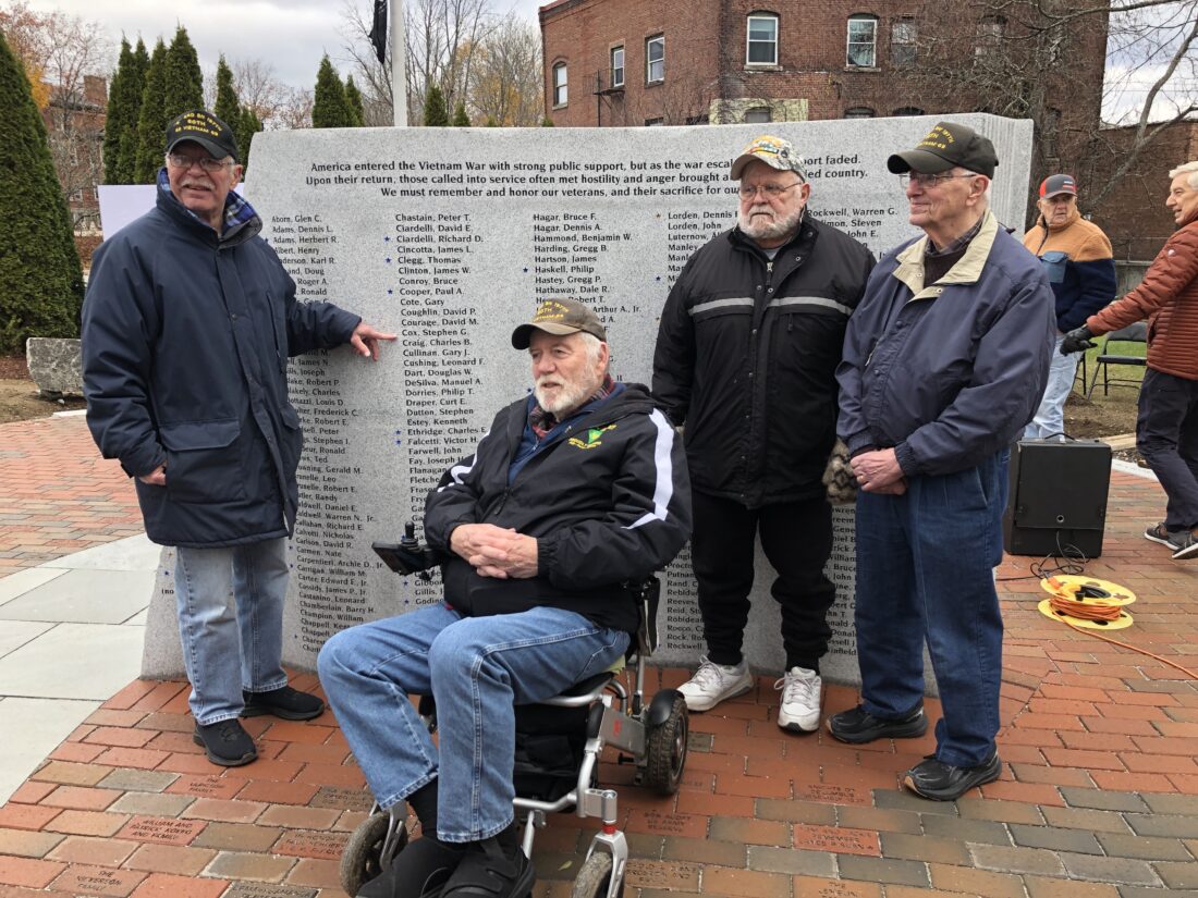 Vietnam Veterans Memorial in Milford unveiled as a military tribute in granite